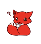 Little Fox ＆ its friend（個別スタンプ：1）