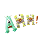 Letter Beasties（個別スタンプ：1）