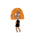 The girl zap（個別スタンプ：3）