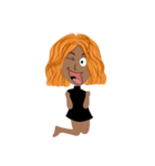 The girl zap（個別スタンプ：7）