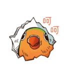 Naughty lovebird in Taiwan（個別スタンプ：2）