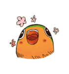Naughty lovebird in Taiwan（個別スタンプ：3）