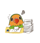 Naughty lovebird in Taiwan（個別スタンプ：28）