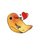 Naughty lovebird in Taiwan（個別スタンプ：33）