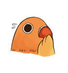 Naughty lovebird in Taiwan（個別スタンプ：35）
