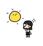Thai High School Girl（個別スタンプ：7）