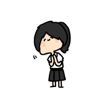 Thai High School Girl（個別スタンプ：17）