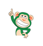 Funny Little Green Monkeys（個別スタンプ：20）