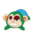 Funny Little Green Monkeys（個別スタンプ：25）