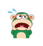 Funny Little Green Monkeys（個別スタンプ：26）