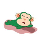 Funny Little Green Monkeys（個別スタンプ：30）