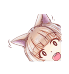 毛ブラシちゃん（個別スタンプ：1）