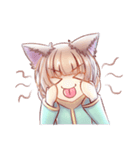 毛ブラシちゃん（個別スタンプ：7）