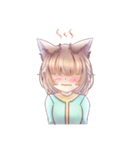 毛ブラシちゃん（個別スタンプ：8）