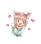 毛ブラシちゃん（個別スタンプ：10）
