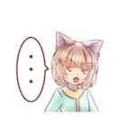毛ブラシちゃん（個別スタンプ：13）