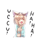 毛ブラシちゃん（個別スタンプ：15）