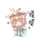 毛ブラシちゃん（個別スタンプ：21）