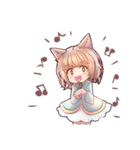 毛ブラシちゃん（個別スタンプ：23）