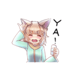 毛ブラシちゃん（個別スタンプ：33）