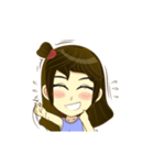 Girl cute animation (nong.Fa)（個別スタンプ：8）