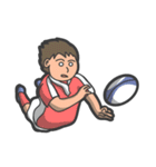 Rugby football（個別スタンプ：3）