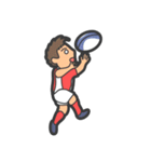 Rugby football（個別スタンプ：10）