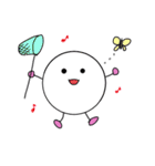 まる丸の、丸い生活（個別スタンプ：37）