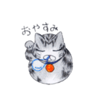 色鉛筆de招き猫（個別スタンプ：5）