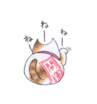 色鉛筆de招き猫（個別スタンプ：9）