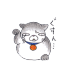 色鉛筆de招き猫（個別スタンプ：30）