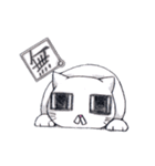 色鉛筆de招き猫（個別スタンプ：36）