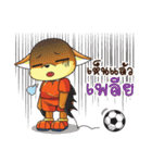 Little Bat Football Crazy（個別スタンプ：34）