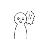 ホワイトヒューマンズ（個別スタンプ：5）