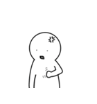 ホワイトヒューマンズ（個別スタンプ：21）
