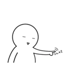 ホワイトヒューマンズ（個別スタンプ：23）