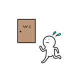 ホワイトヒューマンズ（個別スタンプ：40）