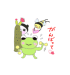 ネコと花のテーマ（個別スタンプ：13）