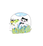 ネコと花のテーマ（個別スタンプ：18）