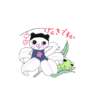 ネコと花のテーマ（個別スタンプ：25）