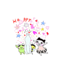 ネコと花のテーマ（個別スタンプ：31）