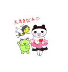 ネコと花のテーマ（個別スタンプ：34）