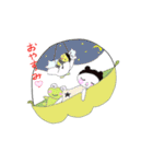 ネコと花のテーマ（個別スタンプ：38）