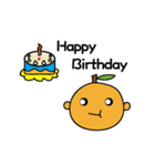 Orange's life（個別スタンプ：34）