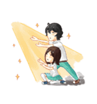 Ro and Trista - They Are Friends（個別スタンプ：3）