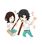 Ro and Trista - They Are Friends（個別スタンプ：9）