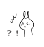 あ、ひょっとしたらうさぎです。（個別スタンプ：19）
