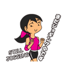 Jogger Jane（個別スタンプ：9）