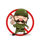 Nonoy the Soldier（個別スタンプ：4）