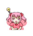 フラワーフェアリーガールズ（個別スタンプ：4）